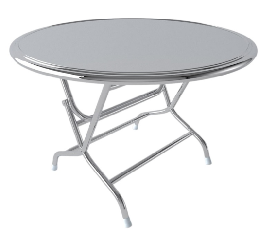 Bàn tròn inox Standar 1m2